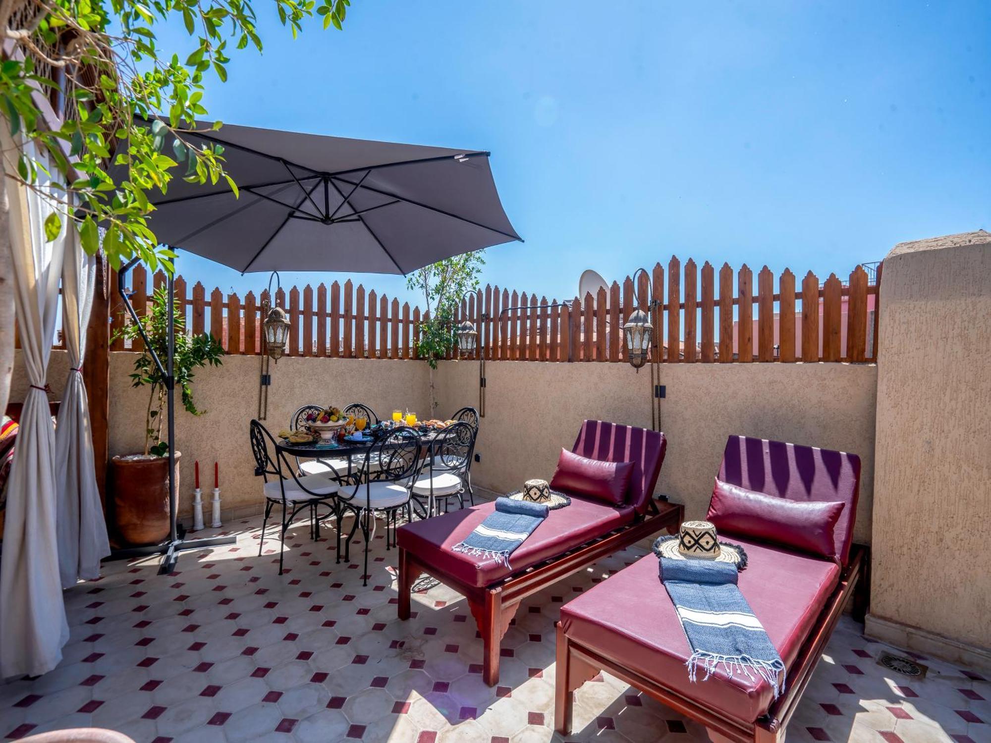 Riad Le Nid De Fatima Marrakesh Ngoại thất bức ảnh